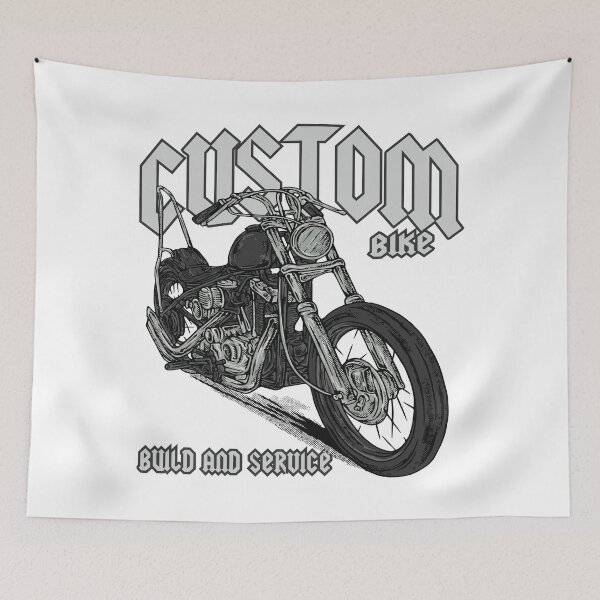 Item preview, Custom Bike Chopper Motorcycle designed and sold by thesmokeydogs.