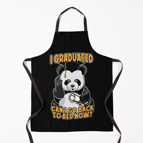 Item preview, I Graduated Can I Go Back To Bed Now Confused Panda Bear designed and sold by GrandeDuc.