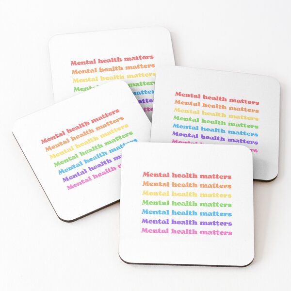 Item preview, Mental health matters rainbow design  designed and sold by Holly-berry-art.