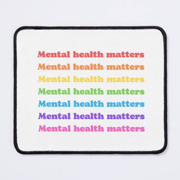 Item preview, Mental health matters rainbow design designed and sold by Holly-berry-art.