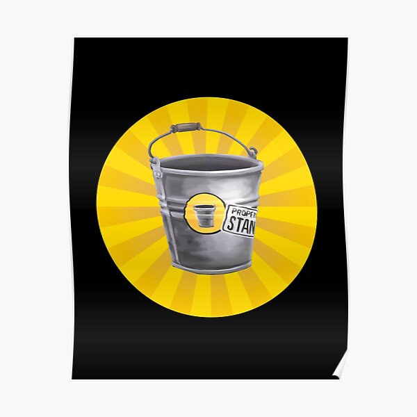 "the stanley parable is this a bucket for gamers" Poster for Sale by