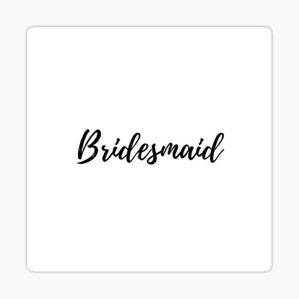Item preview, Bridesmaid - Bridesmaid Gift designed and sold by AvantMarket.
