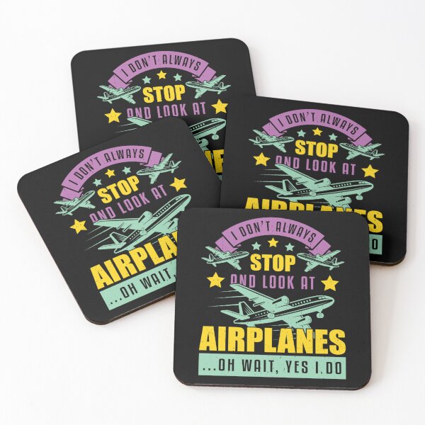 Item preview, I don't always stop and look at airplanes designed and sold by JennieJacobso.