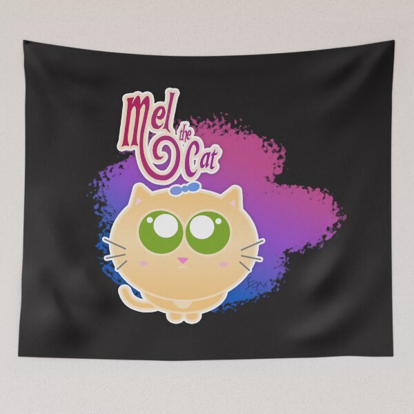 Item preview, Mel the Cat Bisexual Pride designed and sold by elisagavi.