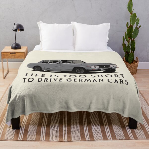 Item preview, Life is too short to drive German cars - Bristol 411 - gray designed and sold by knappidesign.