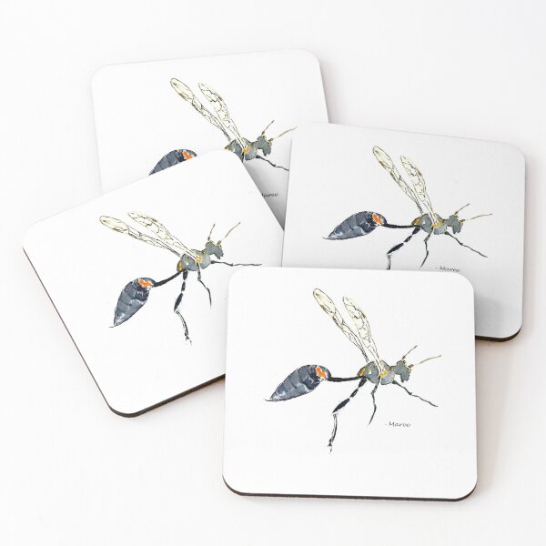 Item preview, Avispa embadurnadora de barro designed and sold by Maree Clarkson .