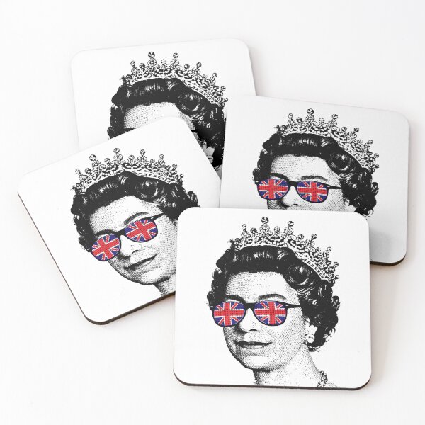 Item preview, Queen's Platinum Jubilee. Union Jack Sunglasses Queen designed and sold by HalfCat.