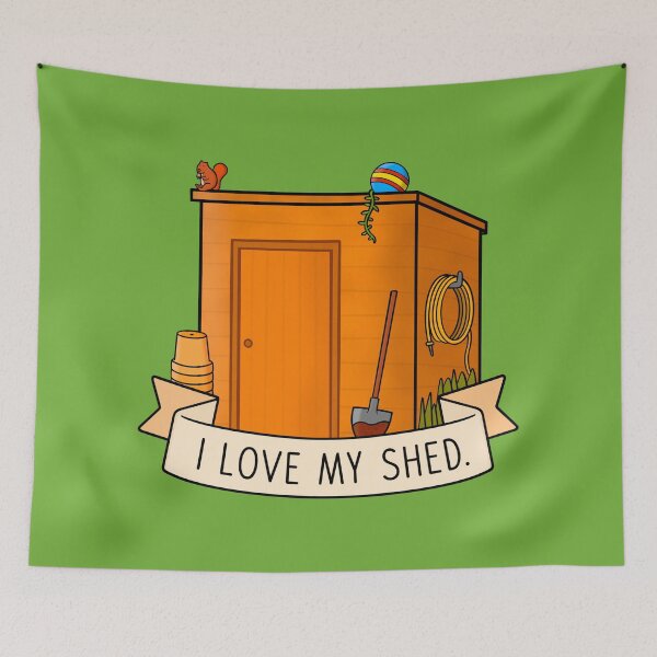 Item preview, I love my shed designed and sold by BaconPancakes21.
