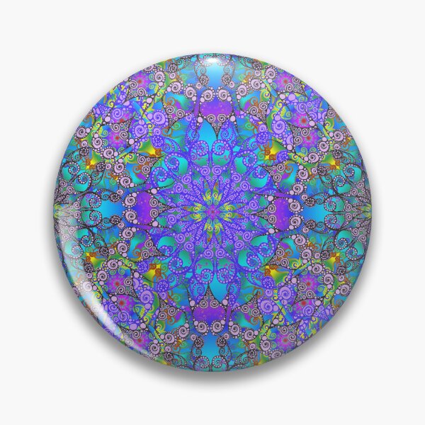 Artikelvorschau, Mandala fluorescent entworfen und verkauft von pearlposition.