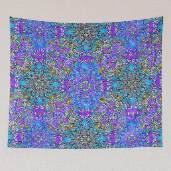 Artikelvorschau, Mandala fluorescent entworfen und verkauft von pearlposition.