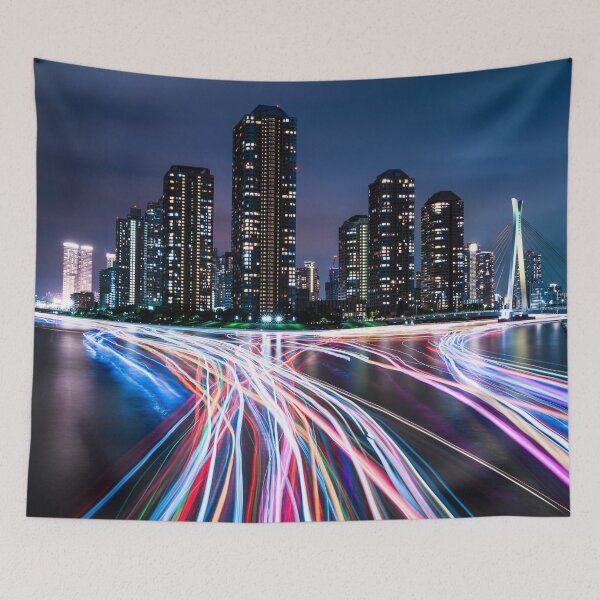 Item preview, Tokyo at night designed and sold by The Love Quill.