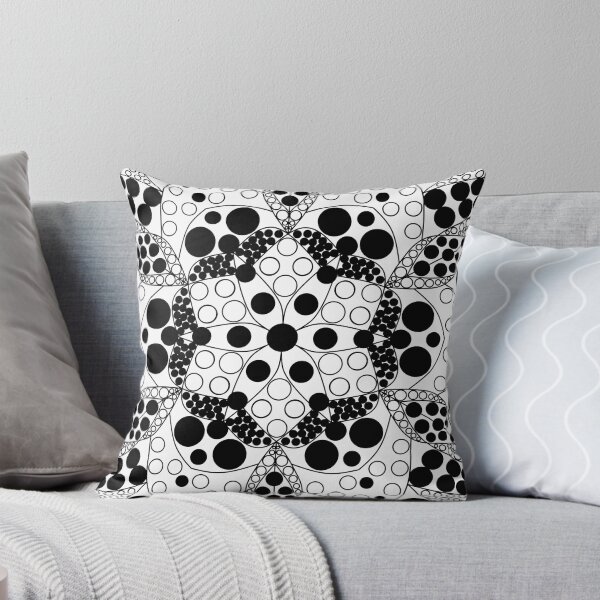 Item preview, Original Black and White Mandala Art All-over designed and sold by Allova-art.