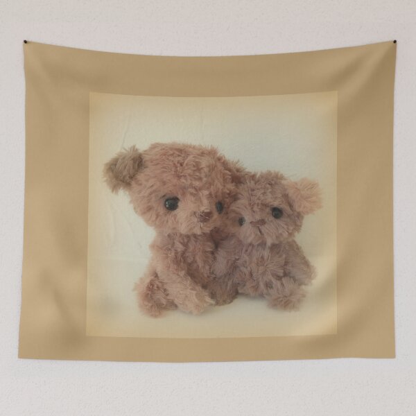 Item preview, 'Treacle and Pancake', little orphan brothers. Handmade bears from Teddy Bear Orphans designed and sold by Teddy Bear Orphans .