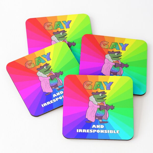 Item preview, Gay and Irresponsible (Toad) designed and sold by WillowAudios.