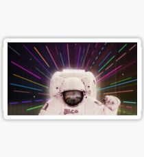 Sloth in outerspace Sticker