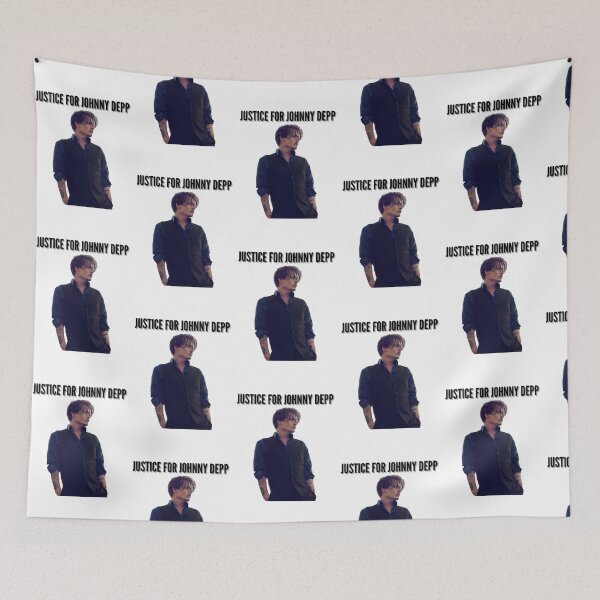 Item preview, JUSTICE FOR JOHNNY DEPP!! designed and sold by idkbrb.