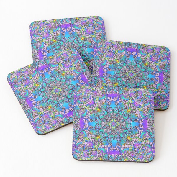Artikelvorschau, Mandala fluorescent b entworfen und verkauft von pearlposition.