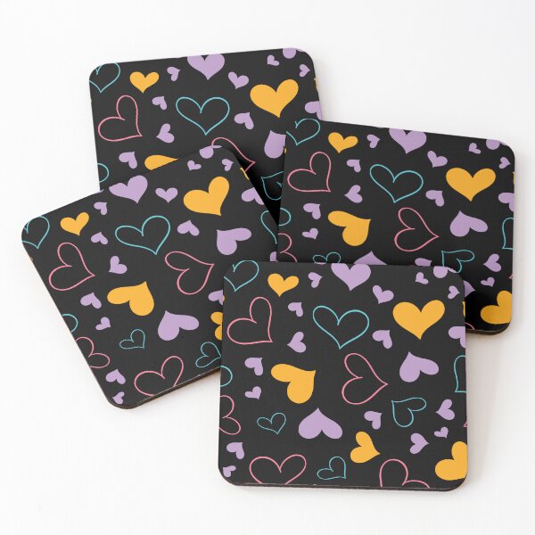 Item preview, Beautiful hearts pattern designed and sold by The Love Quill.