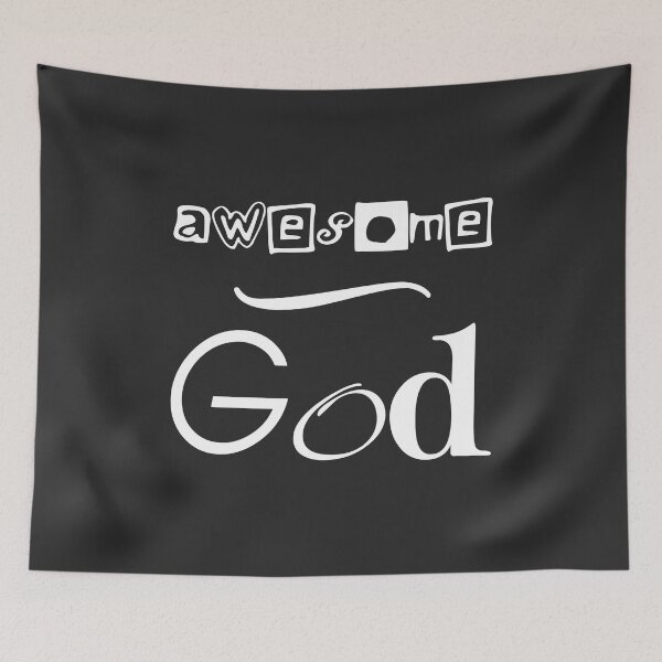 Item preview, Christian Design - Awesome God designed and sold by simplydesignart.