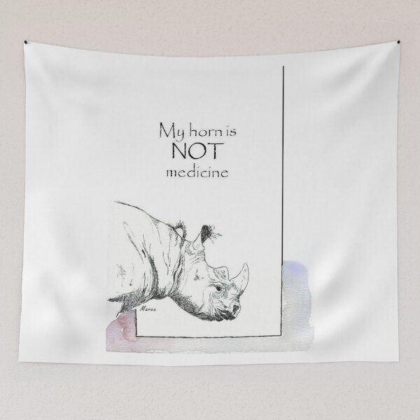 Item preview, Rhino horn myth designed and sold by Maree Clarkson .