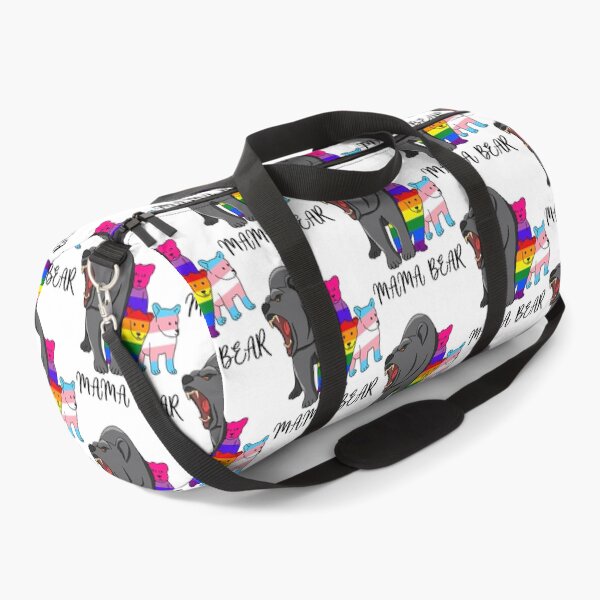 Item preview, Mama Bear Bisexual Transgender LGBTQ Pride Flags designed and sold by Arnaldo Towne.