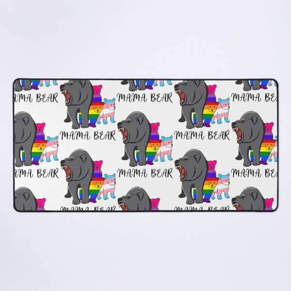 Item preview, Mama Bear Bisexual Transgender LGBTQ Pride Flags designed and sold by Arnaldo Towne.
