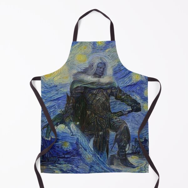 Item preview, Drizzt Do'Urden Forgotten Realms Starry Night designed and sold by weirdo97.