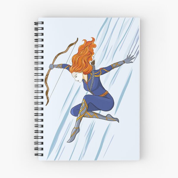 Item preview, Girl-Archer in the jump. designed and sold by Skaska.