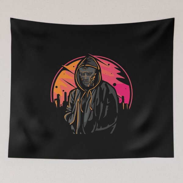 Item preview, Cyberpunk Cyborg Leaving the City designed and sold by BakaOutfit.