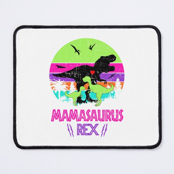 Item preview, Mamasaurus rex Dinosaur 2 Kids Retro Vintage designed and sold by Arnaldo Towne.