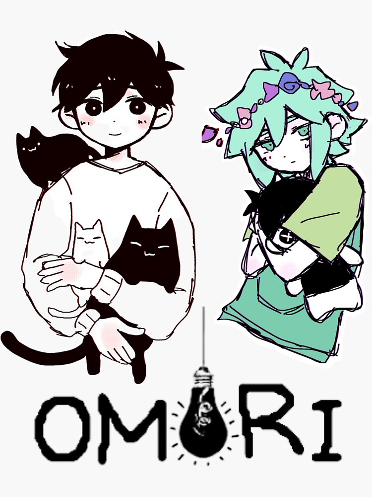 Hero Sprites (Omori) - Omori - Sticker