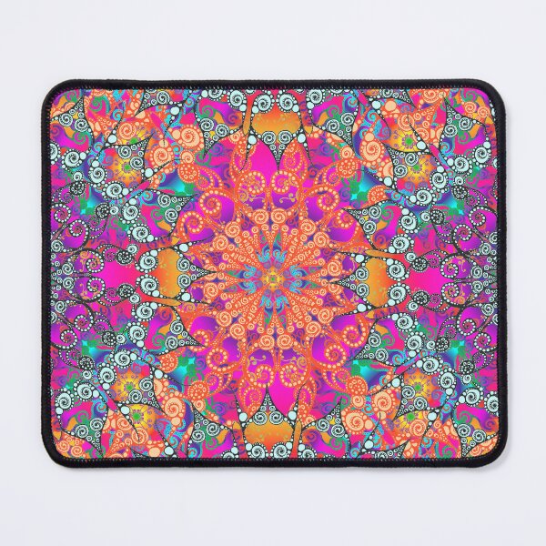 Item preview, Mandala fluorescent orange a designed and sold by pearlposition.