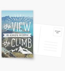 WORTH THE CLIMB Postcards