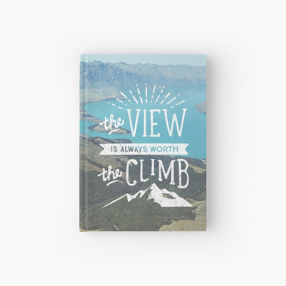 WORTH THE CLIMB Hardcover Journal