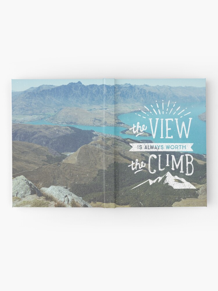 Alternate view of WORTH THE CLIMB Hardcover Journal