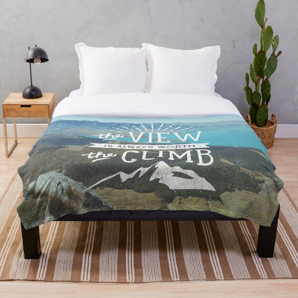 Item preview, WORTH THE CLIMB designed and sold by cabinsupplyco.