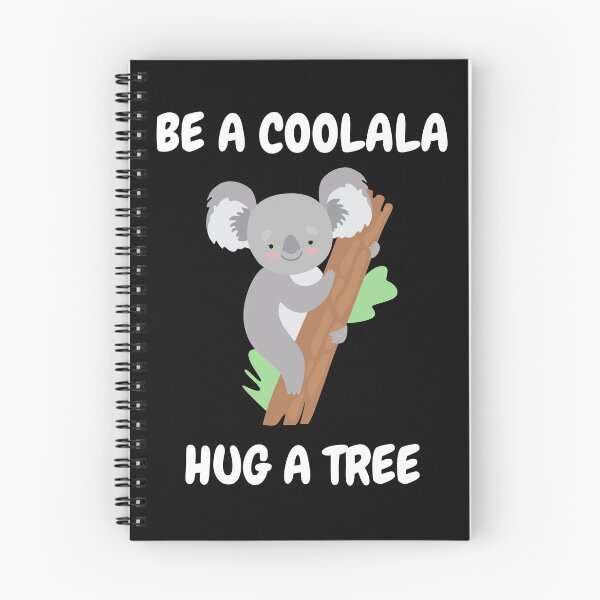 Artikelvorschau, Cooler Koala Bär umarmt Baum im Regenwald Koala mit Spruch entworfen und verkauft von diversedesigned.