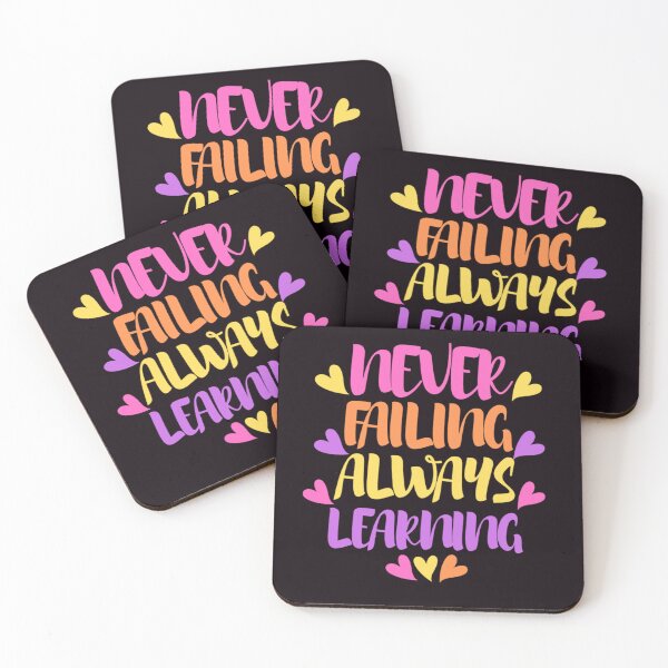 Item preview, Never failing always learning_best motivational quote  designed and sold by Douniaya.