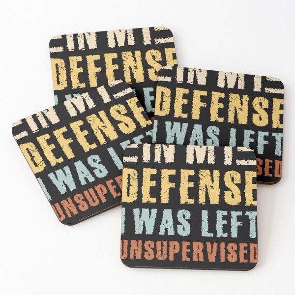 Item preview, Sarcastic In My Defense I Was Left Unsupervised designed and sold by Henderson8769.