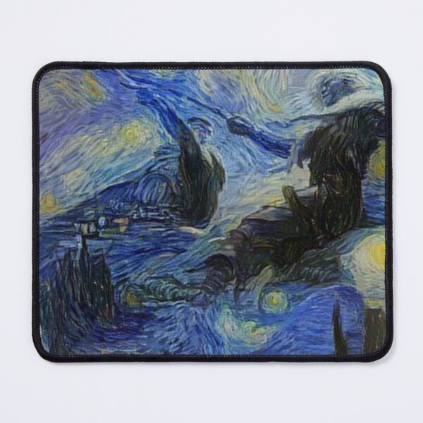Item preview, Drizzt Do'Urden vs Artemis Entreri Forgotten Realms Starry Night designed and sold by weirdo97.