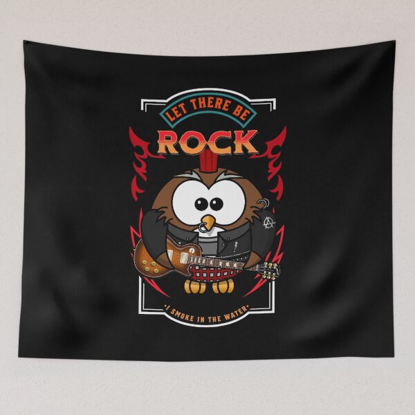 Item preview, Cute Rock`n`roll Punk Baby Owl designed and sold by mmammammira.