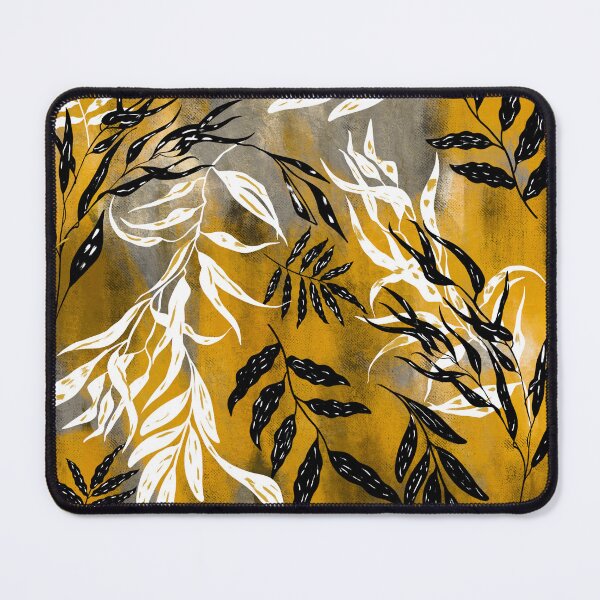 Item preview, Black leaves designed and sold by Nora Gad.