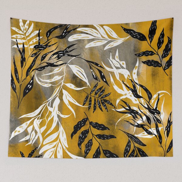 Item preview, Black leaves  designed and sold by Nora Gad.