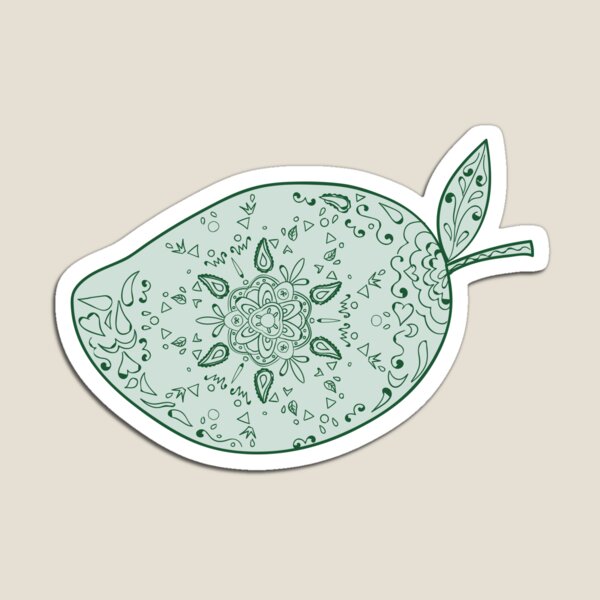 Item preview, Green Mango Fruit Mandala designed and sold by patrimonio.