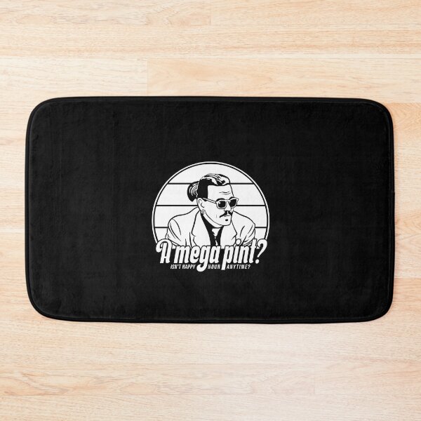 Item preview, A mega pint? Isn't happy hour anytime? designed and sold by ActiveNerd.