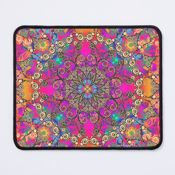 Item preview, Mandala fluorescent all orange designed and sold by pearlposition.