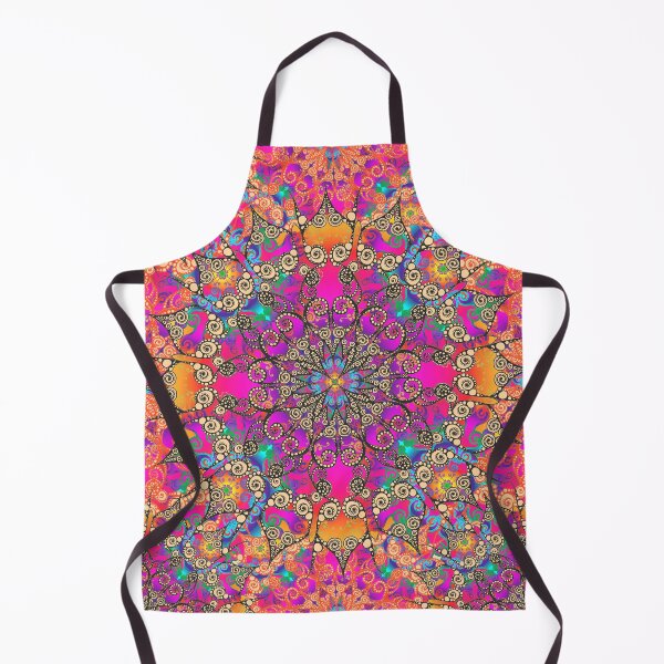 Item preview, Mandala fluorescent all orange designed and sold by pearlposition.