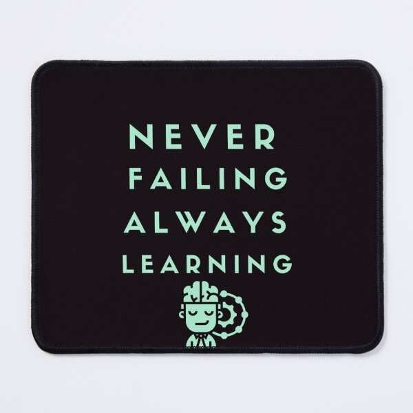 Item preview, Copy of Never failing always learning_best motivational quote _ quotes about failing and learning designed and sold by Douniaya.