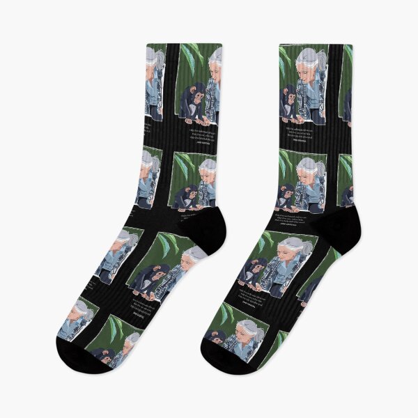 Item preview, Jane Goodall And Chimpanzee Understand Care Help designed and sold by Franciscounique.