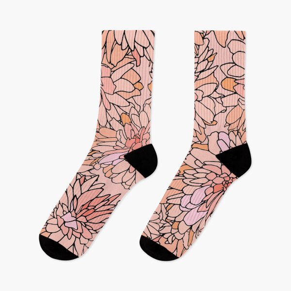 Item preview, Vintage pattern with pink flowers designed and sold by hmorena.